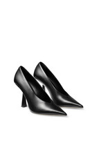 Maryanne 100 Calf Leather Pointed-Toe Pumps